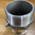 Aluminiowy sprzężenie camlock typ f bsp npt